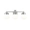 Z-Lite Vaughn Vanity, 3-Light, 7.75 In.W x 22.5 In.L x 9.5 In.H, Chrome /Matte Opal 735-3V-CH - alternate 5